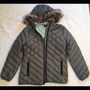 Eddie Bauer feather down coat